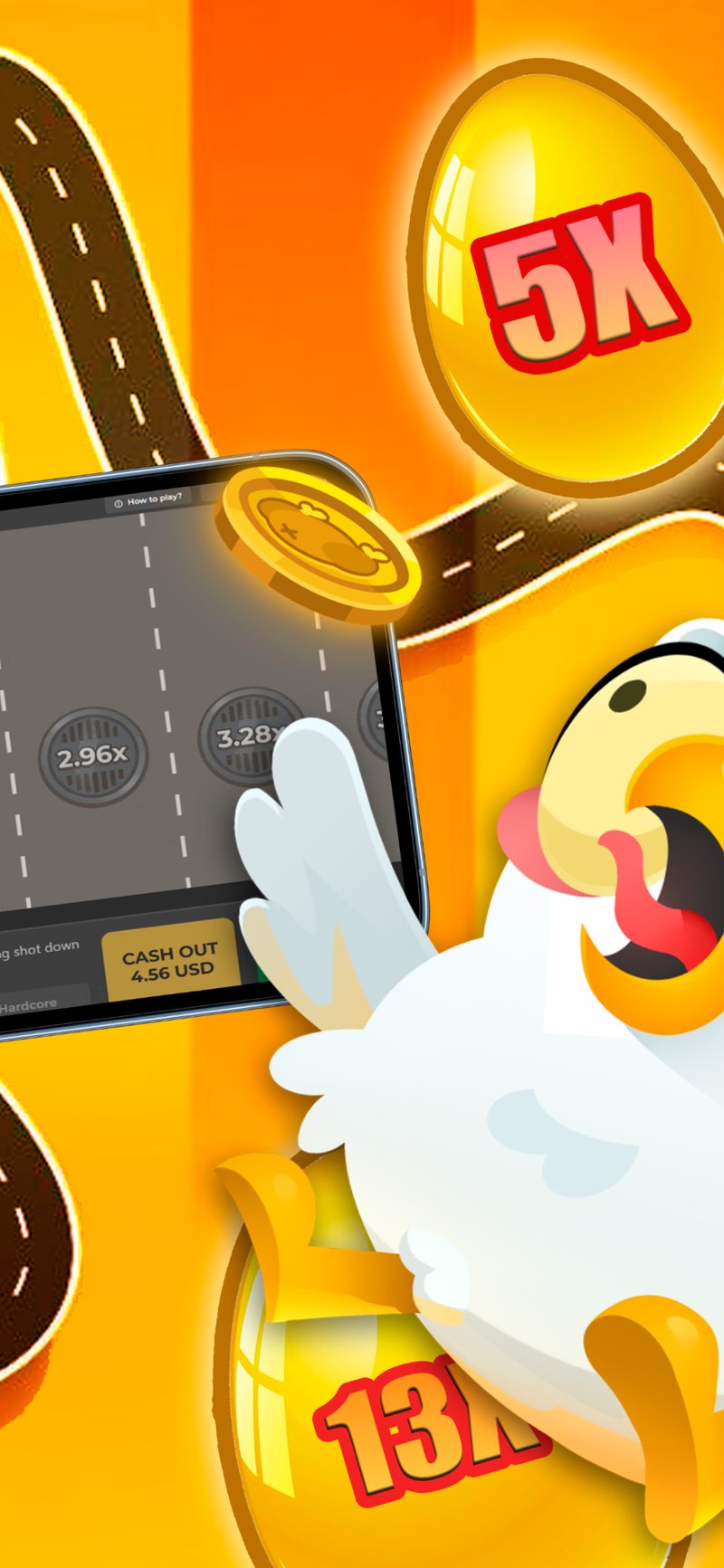 Esplora la versione italiana del gioco di casinò Chicken Road 2 - panoramica